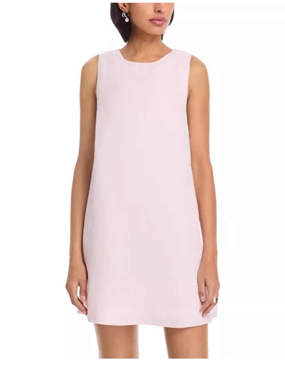 French Connection linen Dress in Pink Icing